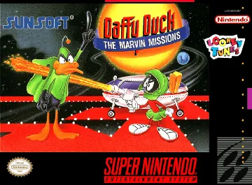 Daffy Duck - The Marvin Missions (USA) box cover front